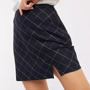 Abercrombie & Fitch Plaid Mini Skirt